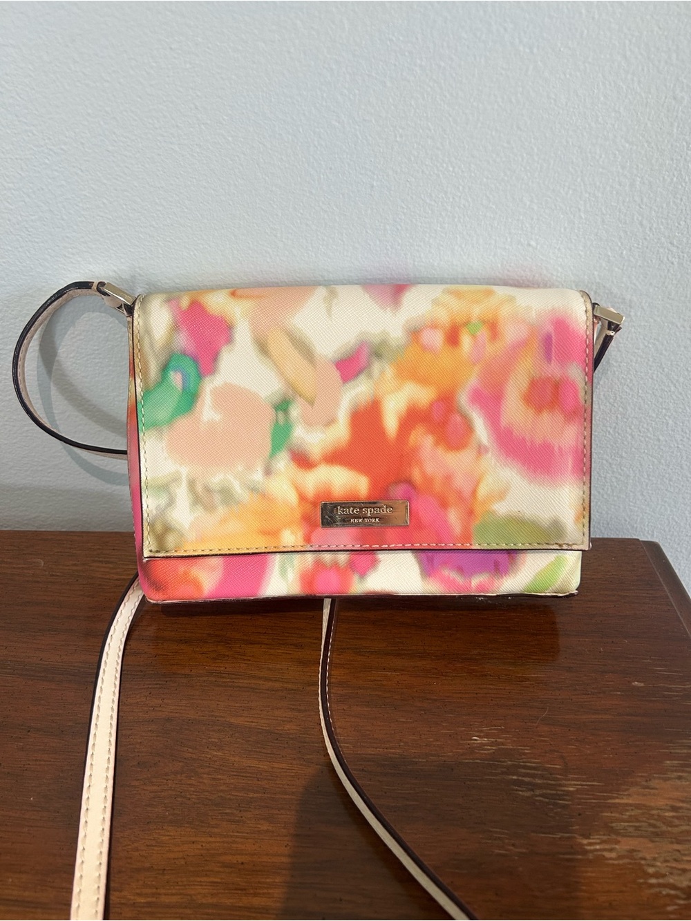 Kate Spade Grant Street Grainy Floral Sally Bag